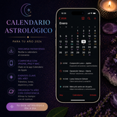 Calendario Astrológico 2026 Digital – Todas las Efemérides en tu Calendario