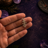 Colgante Cruz de Caravaca en Plata de Ley 925 – ACTIVADO (Protección Total y Poder Espiritual)