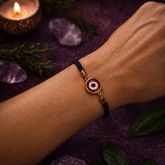 Pulsera Ajustable con Ojo Turco ACTIVADO (Protección Contra Mal de Ojo y Suerte)