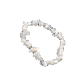 Pulsera Chip de Piedra Luna (Intuición, Calma y Energía Femenina)