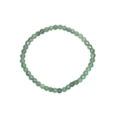 Pulsera Facetada de Aventurina Verde 4 mm (Prosperidad, Bienestar y Equilibrio)