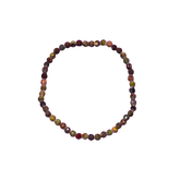 Pulsera Facetada de Sangre de Dragón 4mm (Fuerza y Renovación)