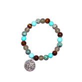 Pulsera de San Isidro Labrador 6 mm (Suerte y oportunidades)