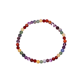 Pulsera de 7 Chakras 4 mm (Equilibrio y Armonía Energética)