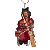 Llavero de Bruja – Amuleto de Suerte, Protección y Magia