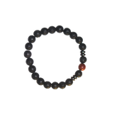 Pulsera de Piedra Volcánica negra (transmutación de energías negativas)