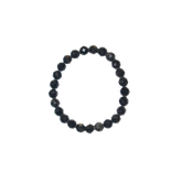 Pulsera de Turmalina Negra 8mm (Protección y Limpieza)