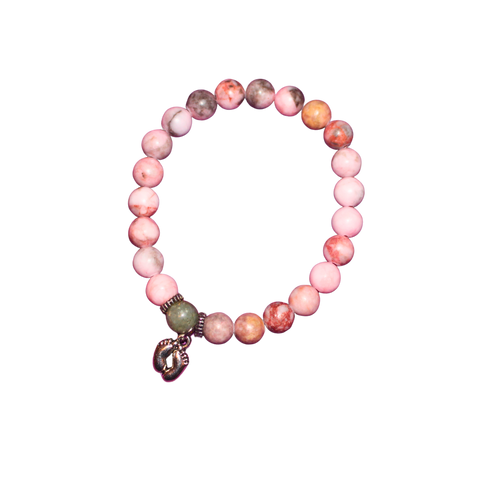 Pulsera de la Mamá 6 mm (Amor, Gratitud y Protección)