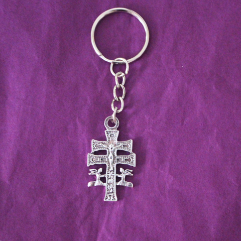 Llavero Cruz de Caravaca (Fe y protección)