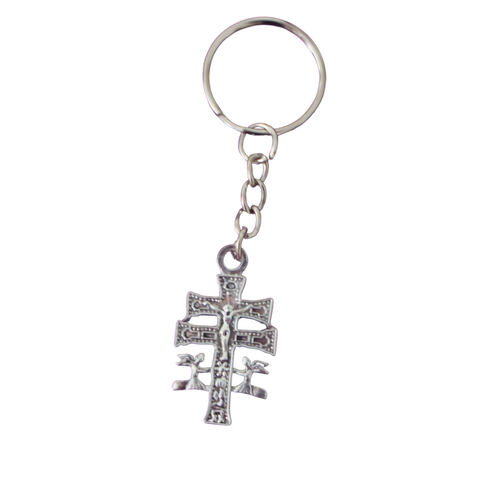 Llavero Cruz de Caravaca (Fe y protección)