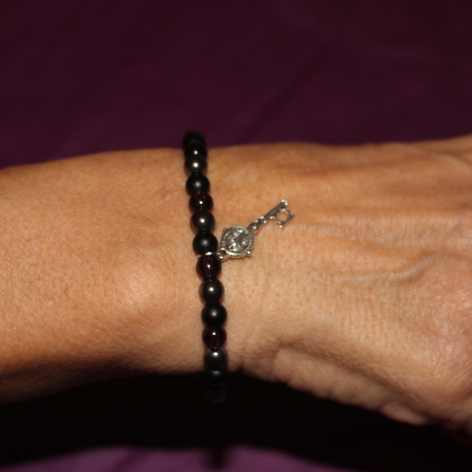 Pulsera Abrecaminos Llave de San Benito 4 mm (Protección y Apertura de Caminos)