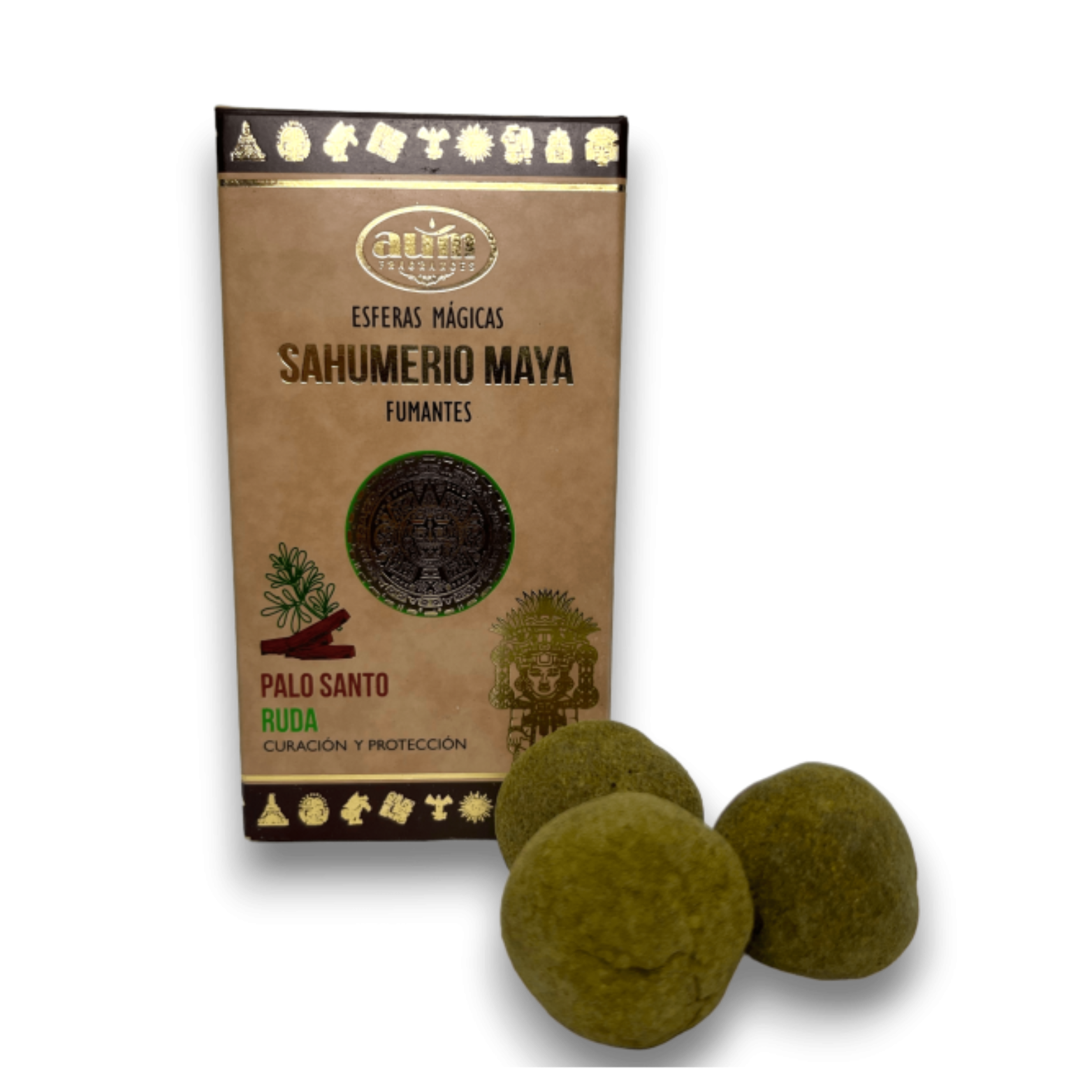 Bombitas de Defumación Maya Palo Santo y Ruda (curación y limpieza)