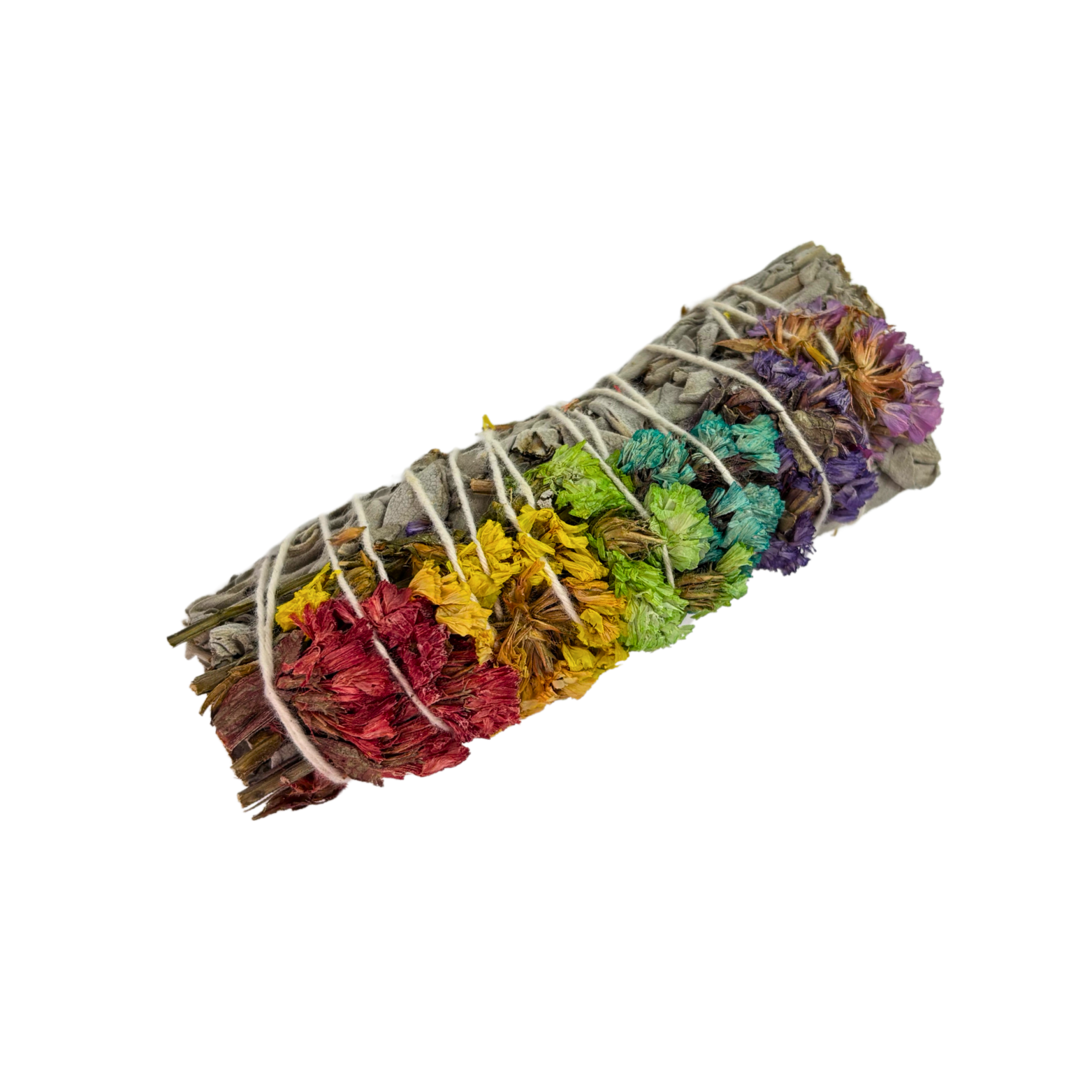 Sahumerio de Salvia Blanca con 7 Chakras Sinuata