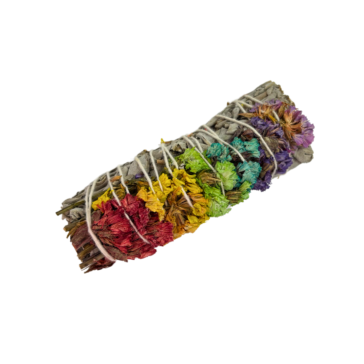Sahumerio de Salvia Blanca con 7 Chakras Sinuata