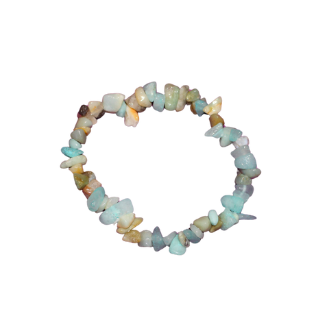 Pulsera Chip de Aguamarina (Calma, Comunicación y Paz)