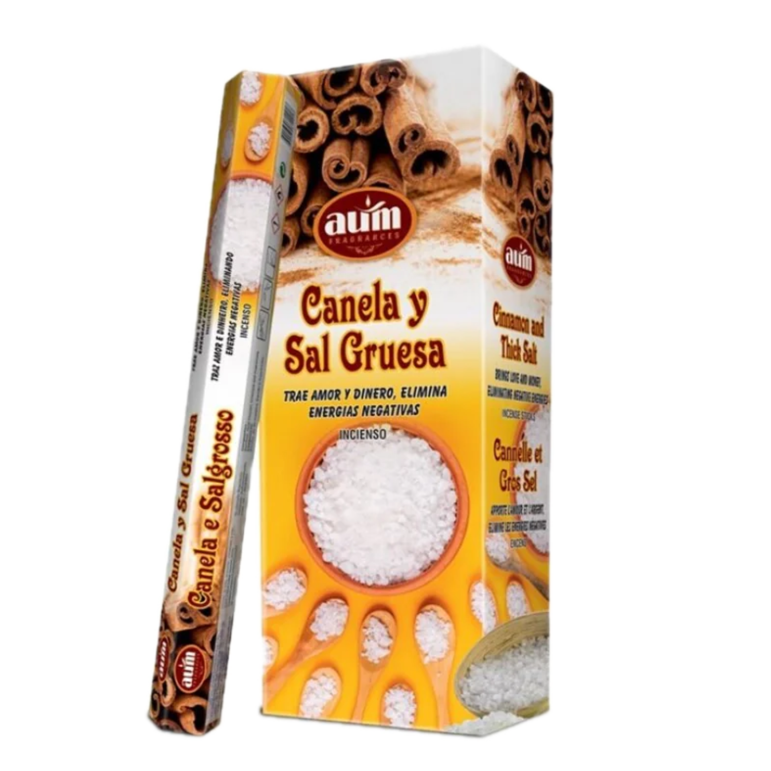 Incienso de Canela y Sal Gruesa