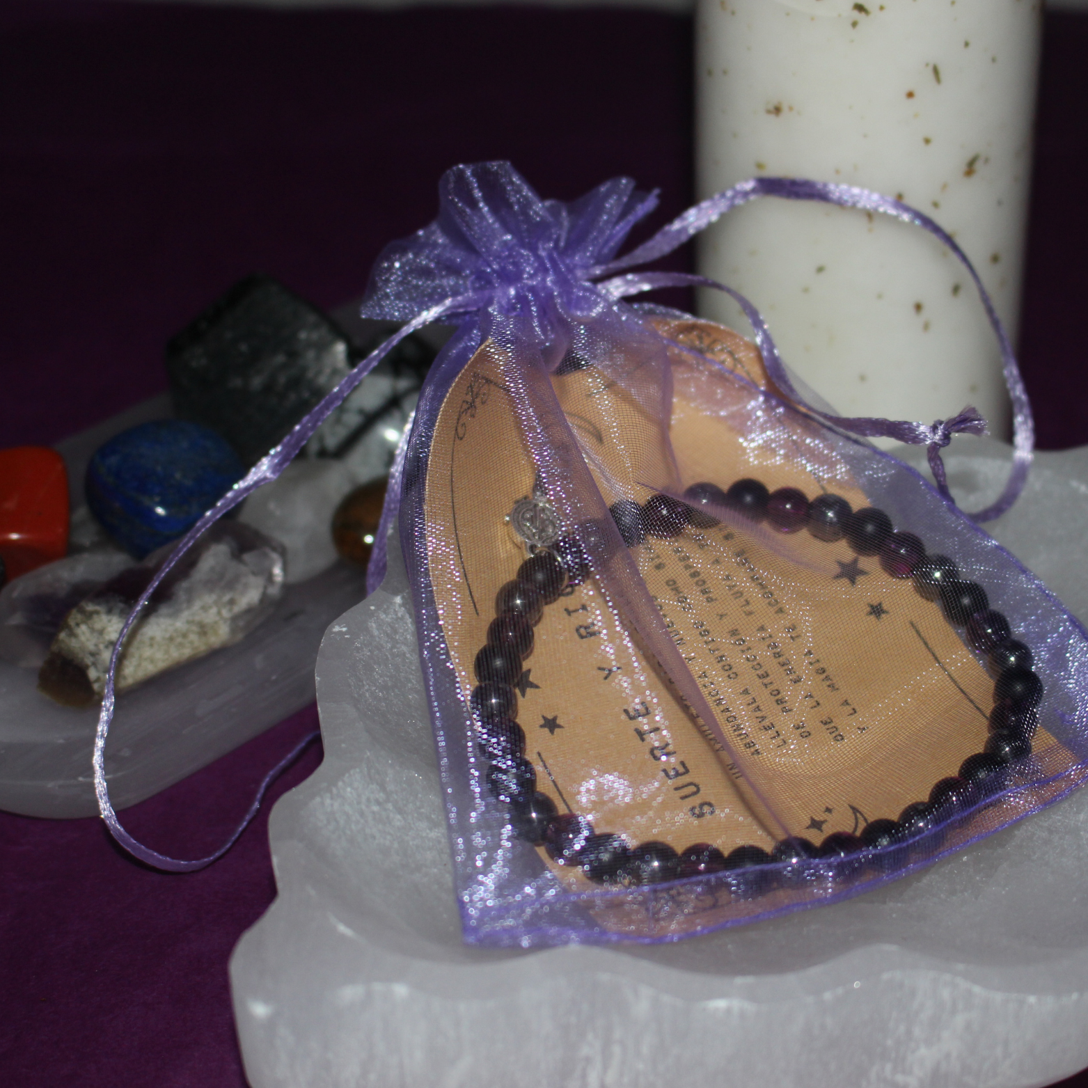 Pulsera Abrecaminos Llave de San Benito 4 mm (Protección y Apertura de Caminos)