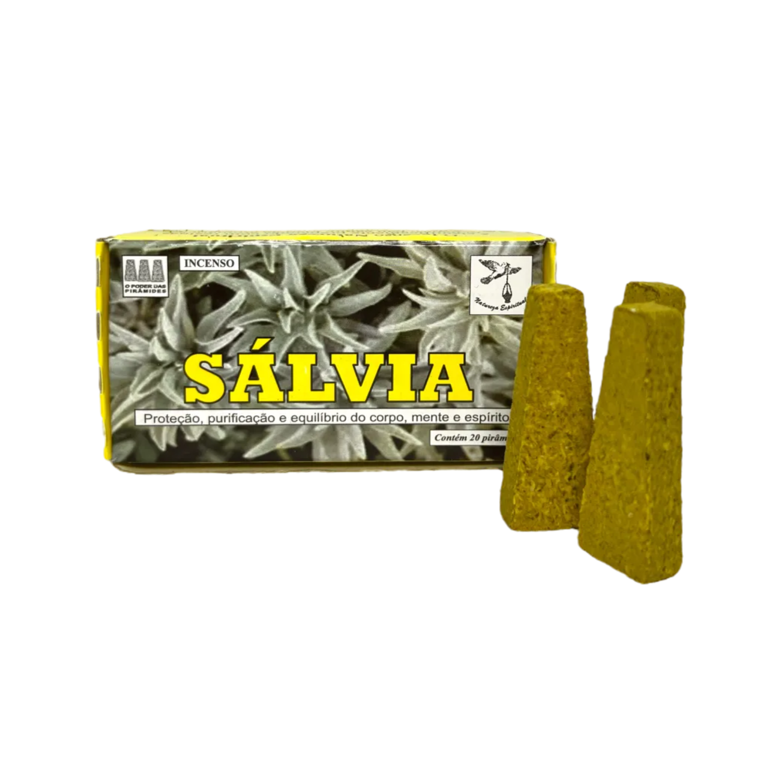 Conos de Incienso Salvia Blanca (Limpieza y Purificación)