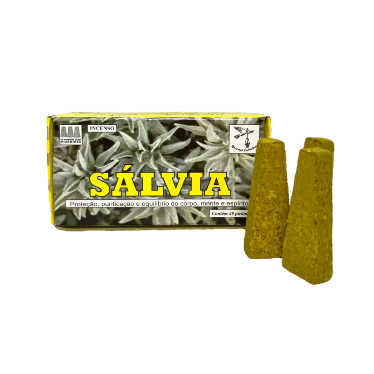 Conos de Incienso Salvia Blanca (Limpieza y Purificación)