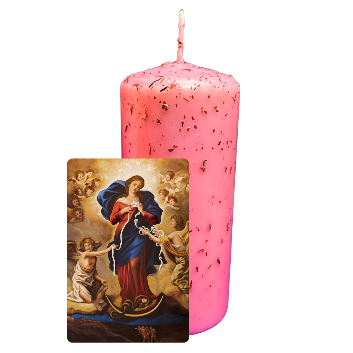 Velón grande María Desatanudos