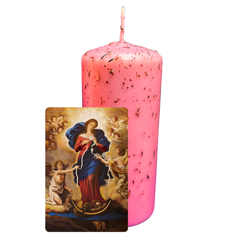 Velón grande María Desatanudos