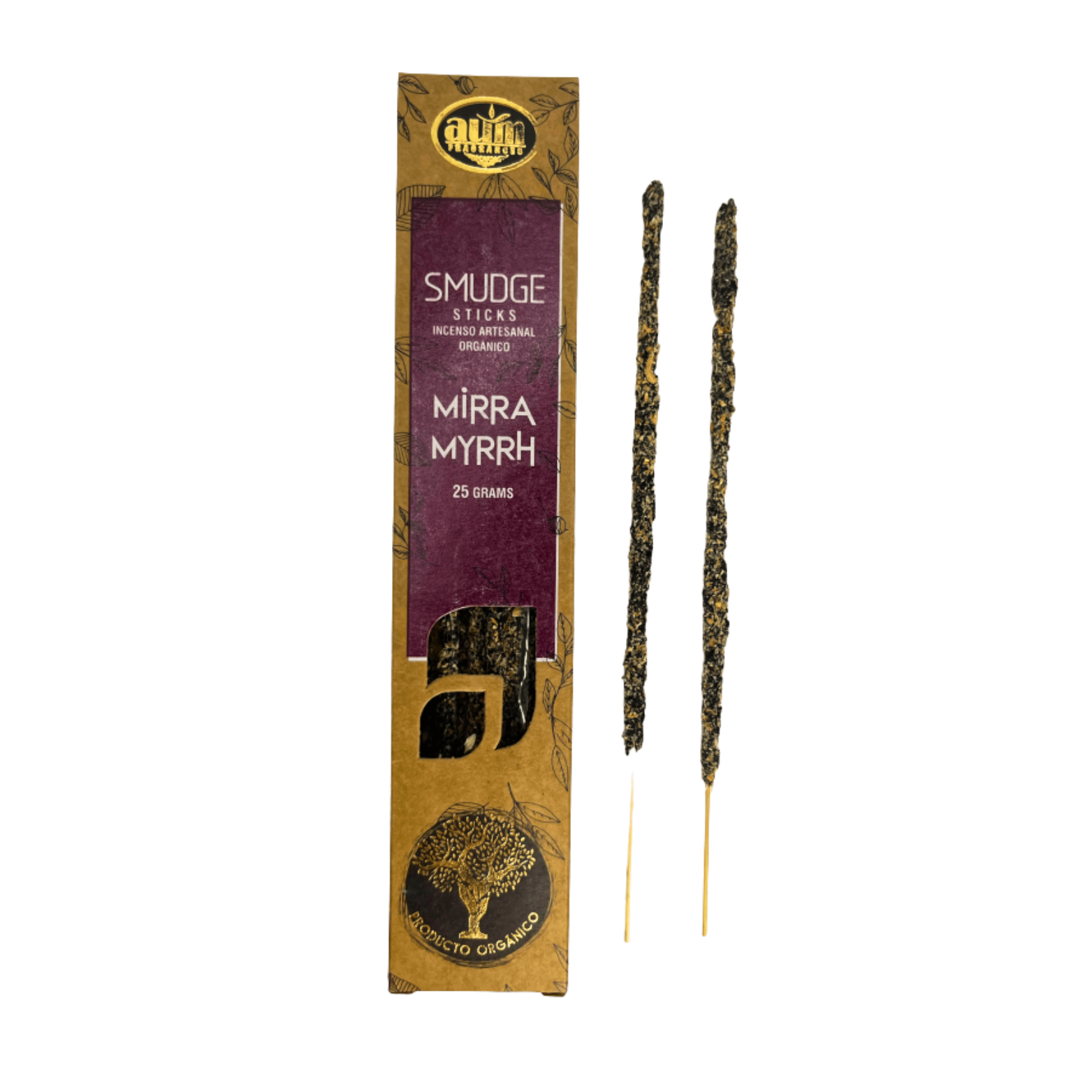 Incienso Orgánico Mirra (Pureza y Abundancia)