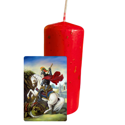 Velón Grande de San Jorge (victoria sobre el mal y superación de obstáculos)