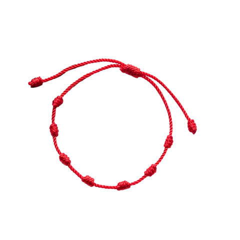 Pulsera de 7 nudos (defensa espiritual y fortaleza)