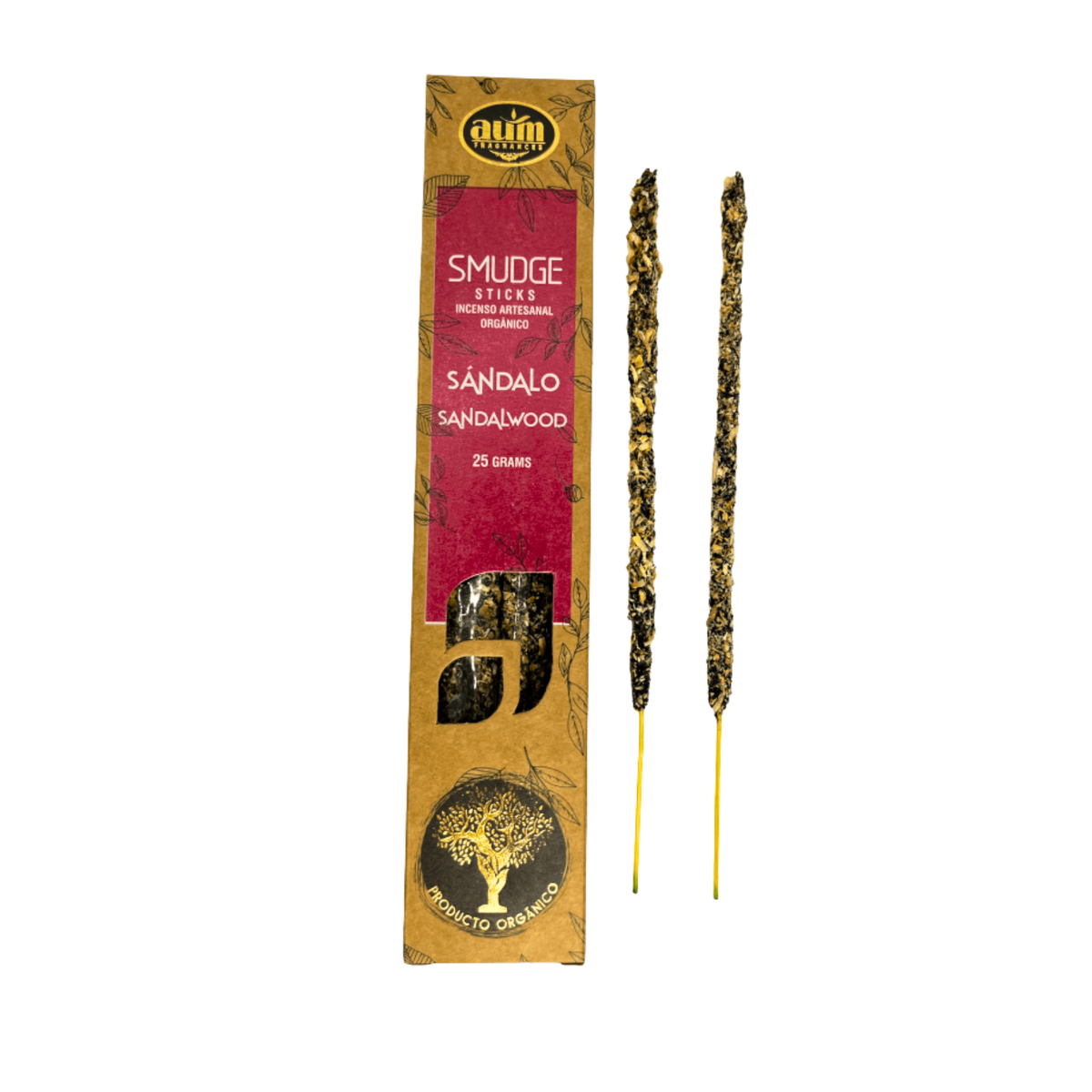 Incienso Orgánico Sándalo (Armonización y Meditación)