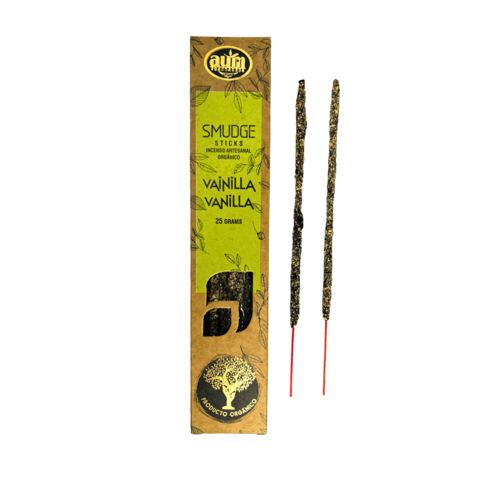 Incienso Orgánico Vainilla (Calma y Bienestar)