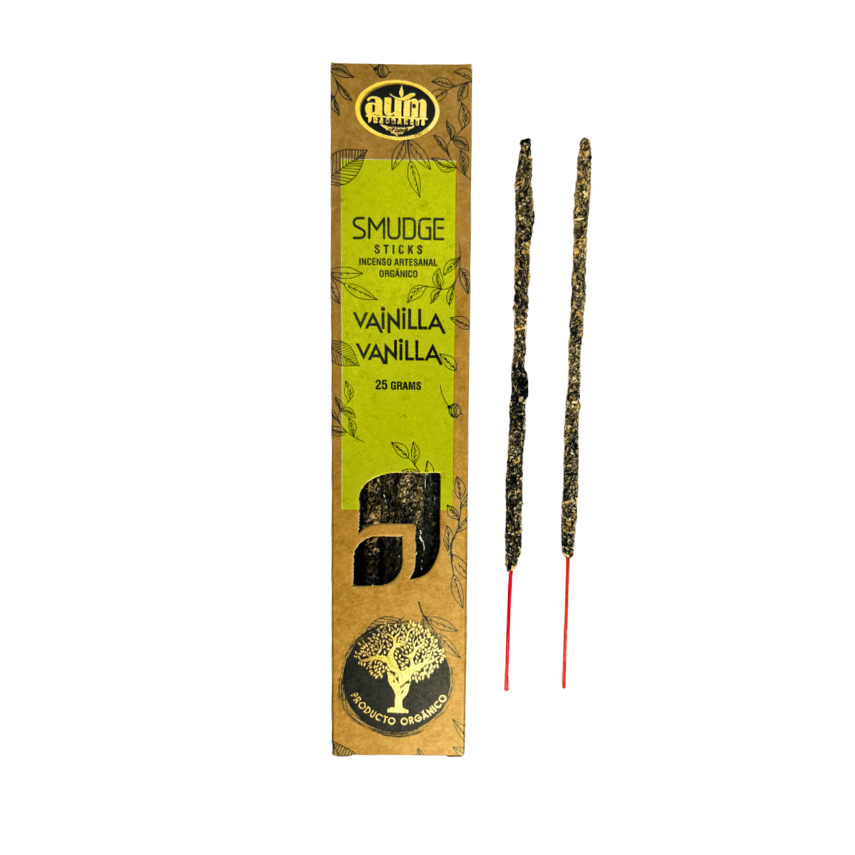 Incienso Orgánico Vainilla (Calma y Bienestar)