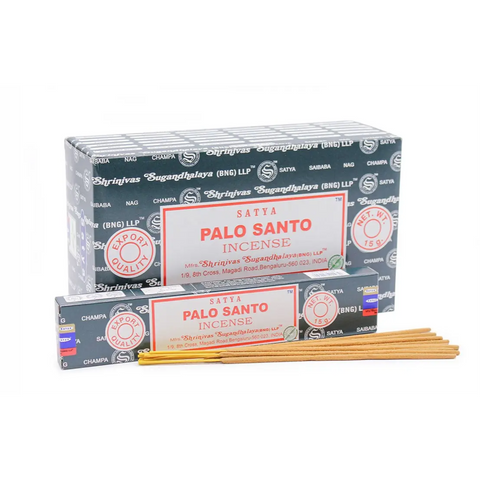 Incienso Palo Santo – Satya (Limpieza, Protección y Energía Positiva)