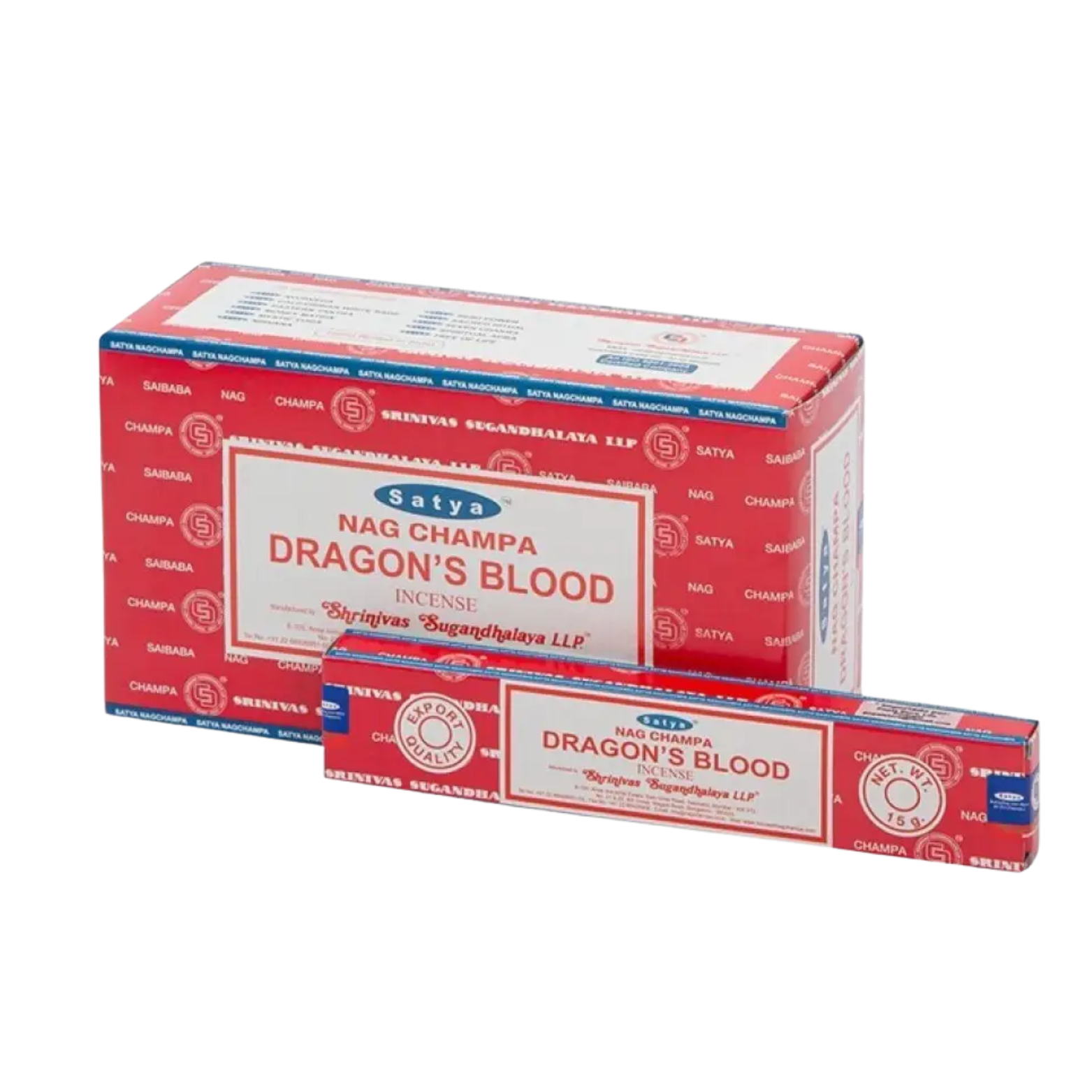 Incienso Dragon’s Blood/Sangre de Dragón – Satya (Protección, Fuerza y Purificación)