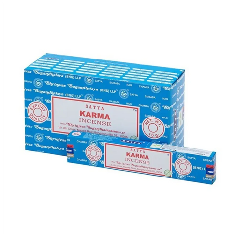 Incienso Karma – Satya (Equilibrio, Limpieza y Buena Energía)