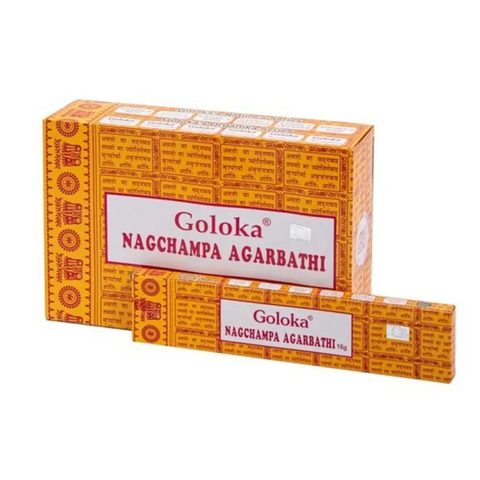 Incienso Nag Champa – Goloka (Paz, Meditación y espiritualidad)