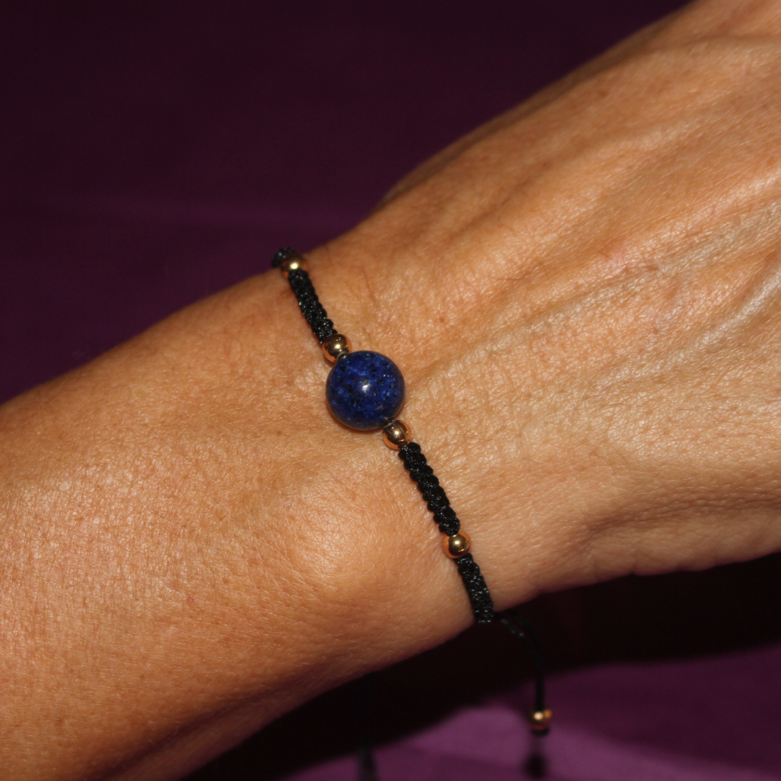 Pulsera de Lapislázuli (Protección y Transmutación)