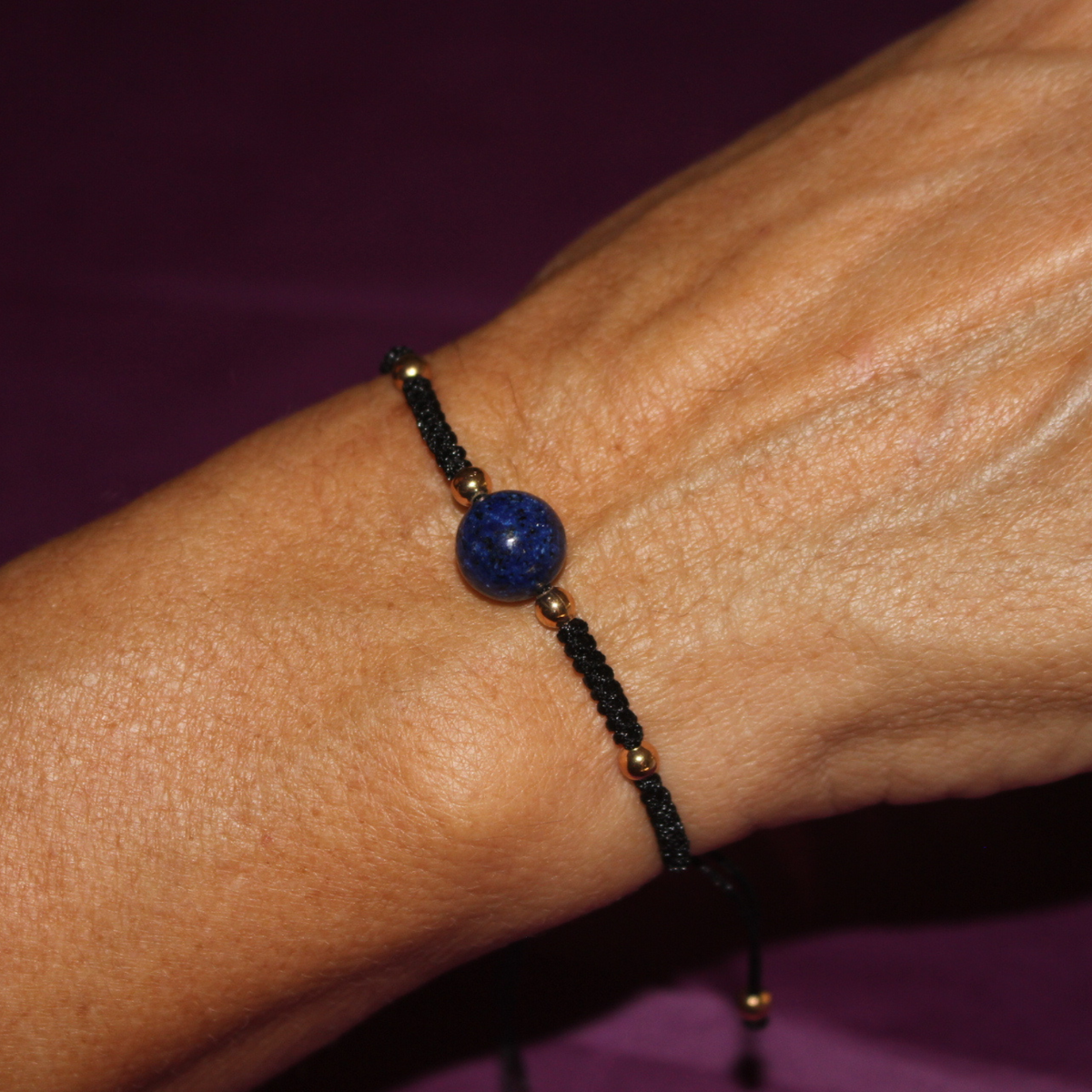 Pulsera de Lapislázuli (Protección y Transmutación)