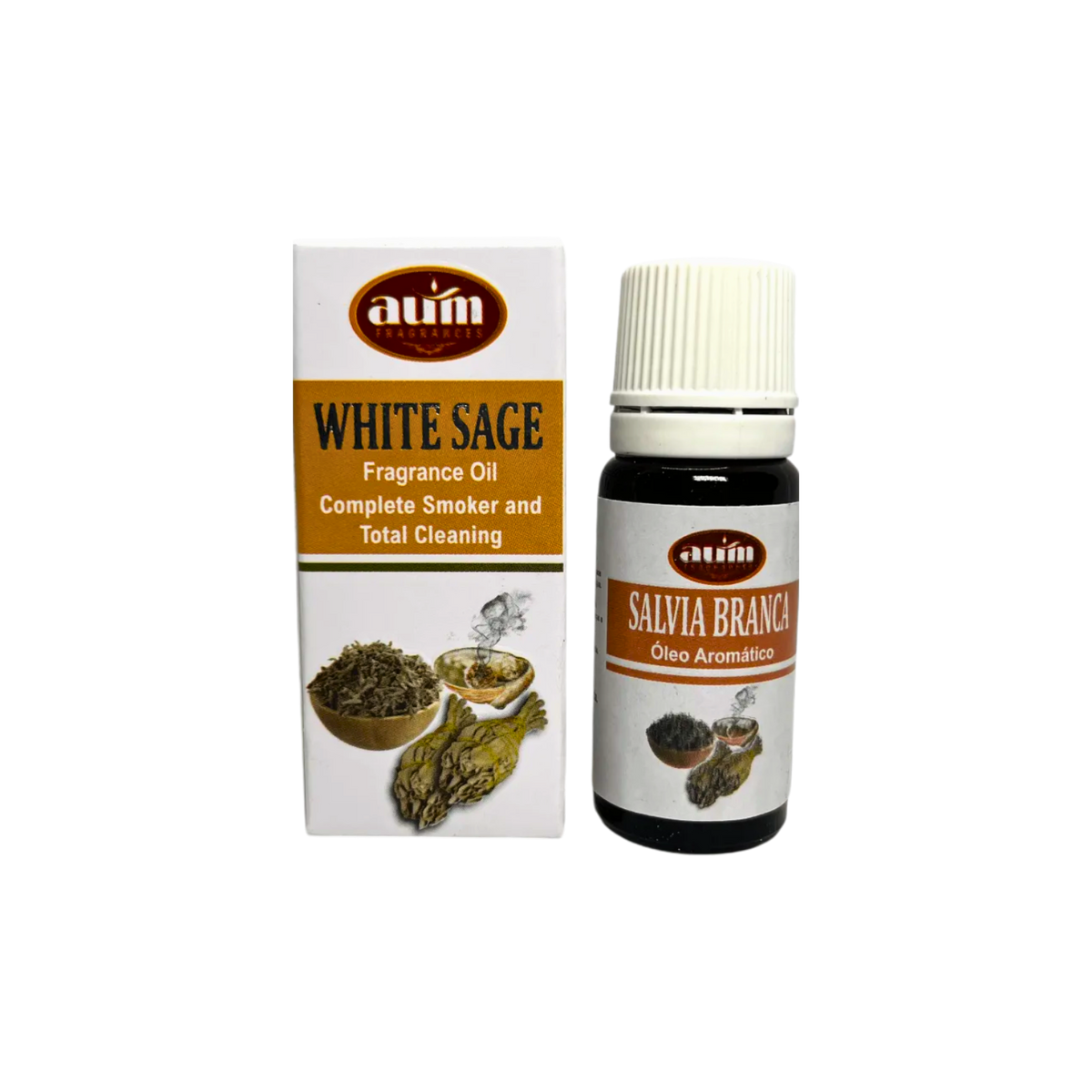 Aceite Esencial de Salvia Blanca (Protección y Renovación Espiritual)