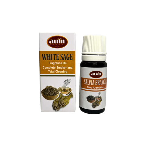 Aceite Esencial de Salvia Blanca (Protección y Renovación Espiritual)
