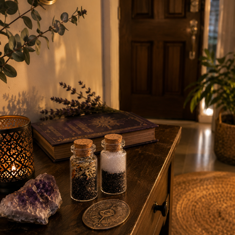 Bote de Protección Energética para el Hogar (Eliminar Malas Energías y Protección)