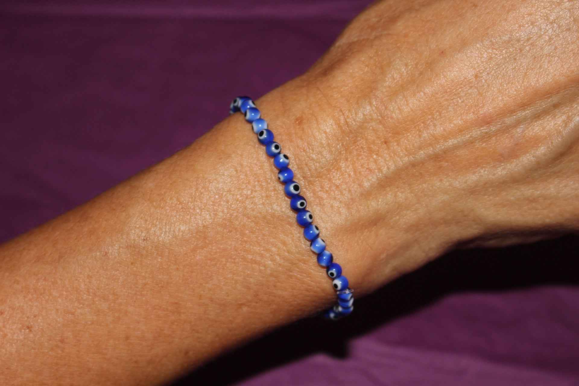 Pulsera mini Ojo Turco (defensa y vibraciones positivas)