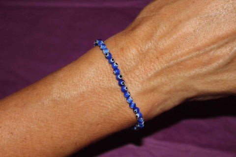 Pulsera mini Ojo Turco (defensa y vibraciones positivas)