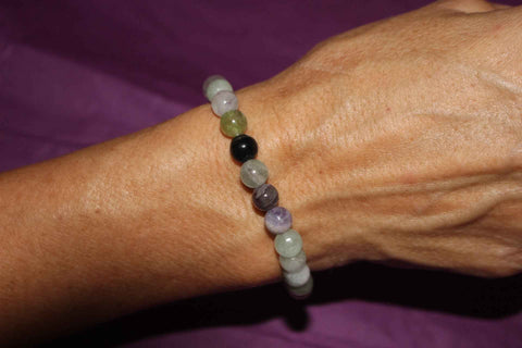 Pulsera de Fluorita (Protección y Claridad)