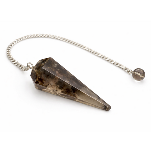 Smoky Quartz Pendulum (Protection, Grounding and Transformation)