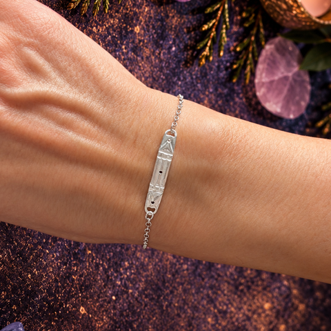 Pulsera Atlante en Plata de Ley 925 – ACTIVADA (Protección, Equilibrio y Escudo Energético)
