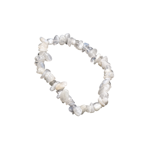 Pulsera Chip de Piedra Luna (Intuición, Calma y Energía Femenina)
