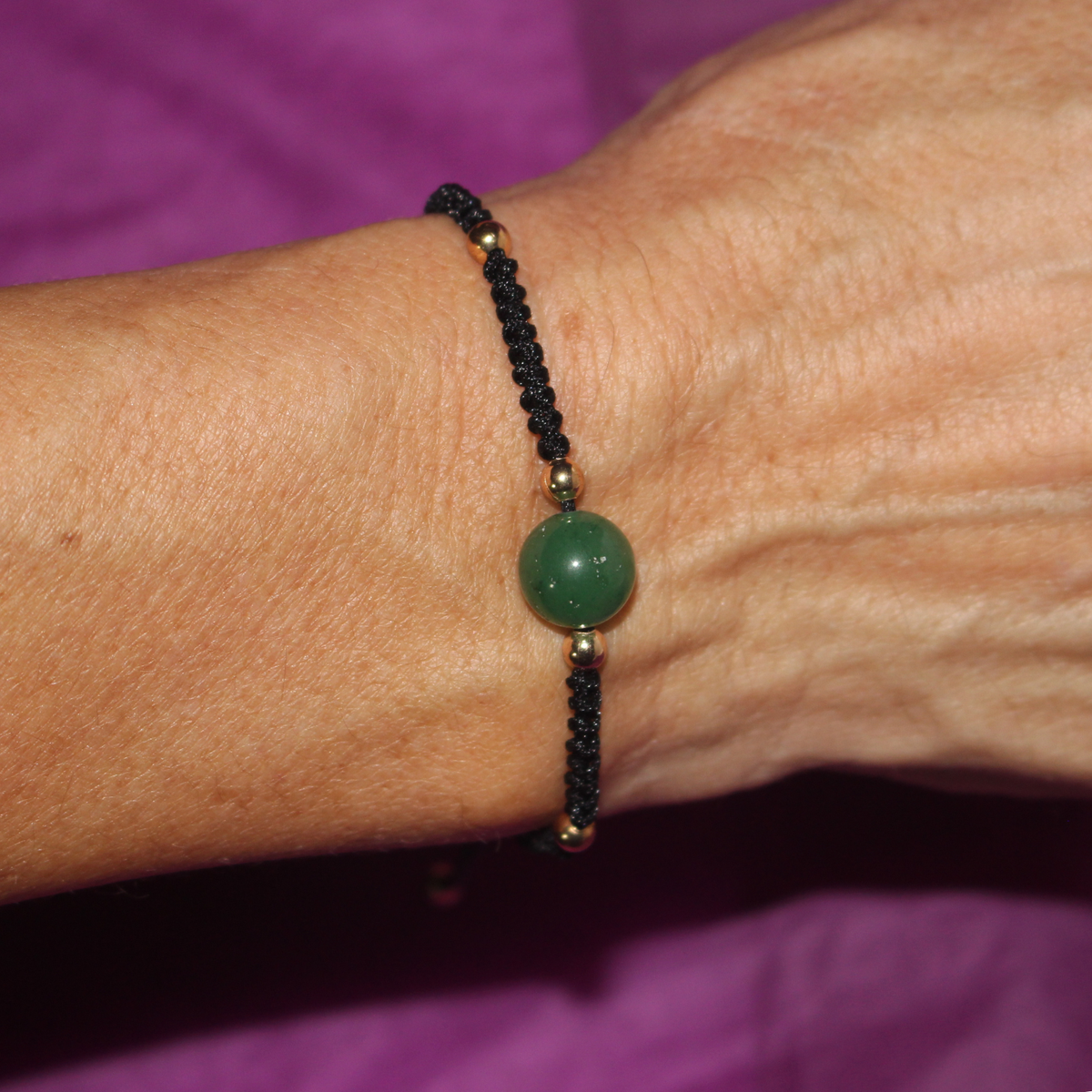 Green Aventurine Bracelet (emotional balance and inner well-being)