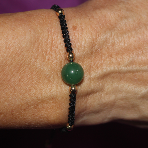 Green Aventurine Bracelet (emotional balance and inner well-being)