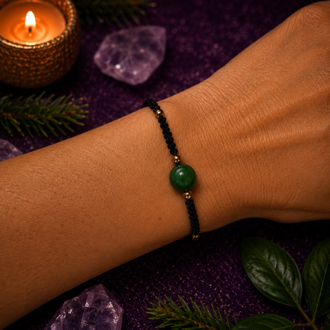 Green Aventurine Bracelet (emotional balance and inner well-being)