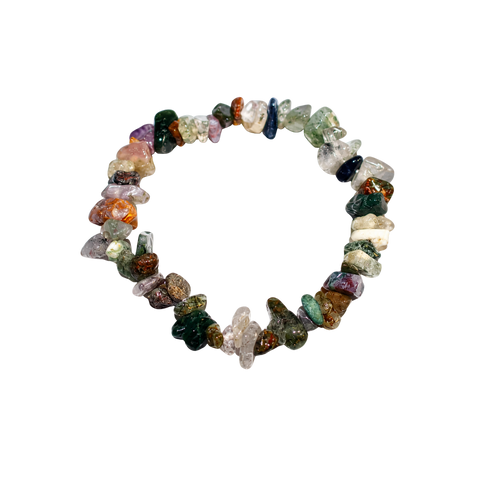 Pulseras Chip de Mineral Natural (Protección, Equilibrio y Bienestar Energético)